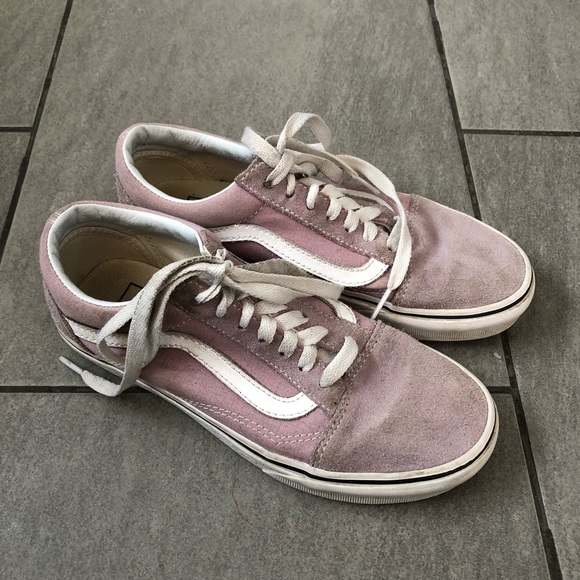 Vans Shoes - Vans Old Skool Violet Pink Lace Up Sneakers